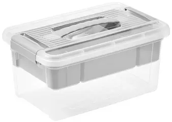 keeeper Boîte de rangement "henri", 9 litres, nordic grey