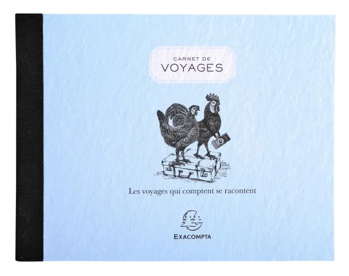 Carnet de voyages pocket 11x15cm 40 pages