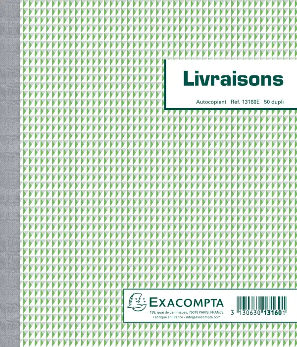 Manifold Livraisons 21x18cm 50 feuillets dupli autocopiants