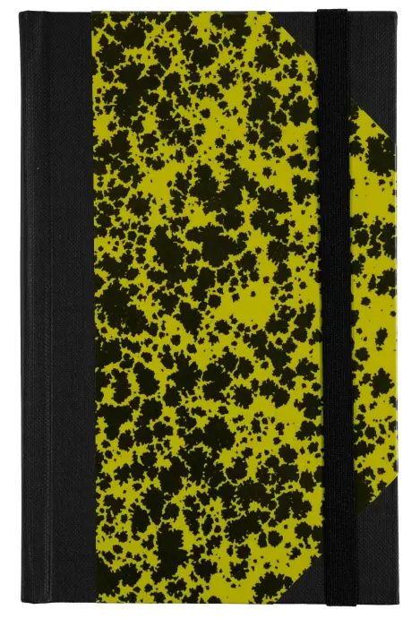 Carnet Marbre 170x110, 192 pages lignées - Kaki