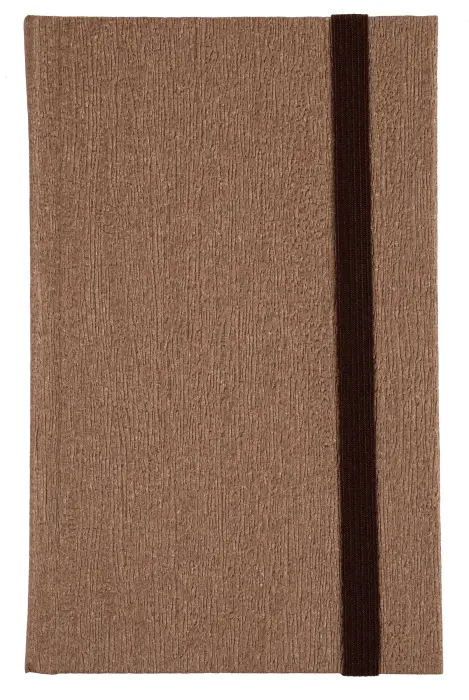 Carnet Nature 170x110, 192 pages lignées - Brun
