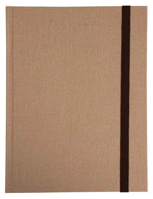 Carnet Nature 220x170, 192 pages lignées - Marron