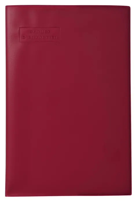 Carnet d'entretien pour véhicules de transports de marchandises - Modèle officiel - 21x13,5 cm - Couleurs assorties