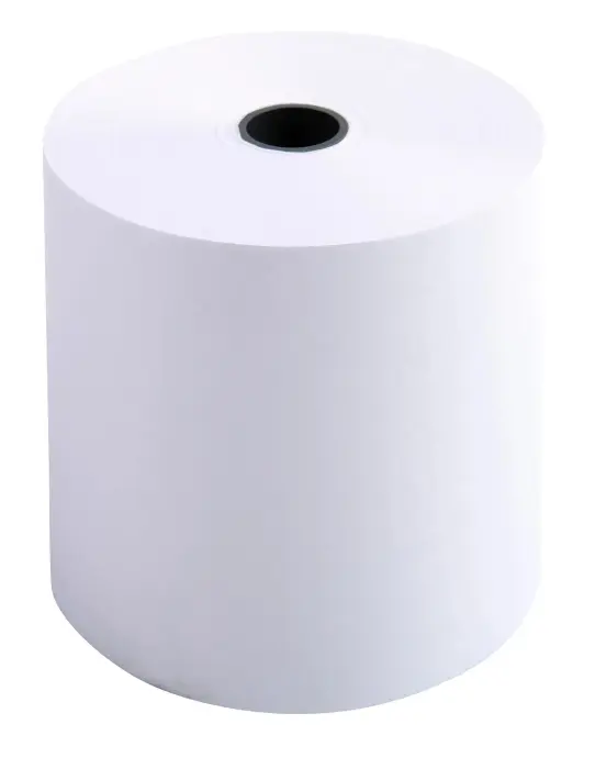 Bobine pour machine à calculer 70x70 mm - 1 pli offset extra-blanc 60g/m2. - Blanc