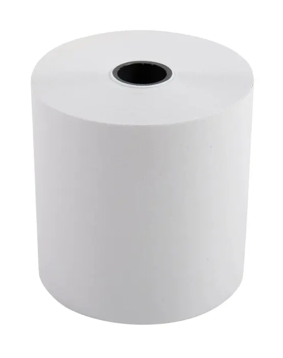 Bobine pour machine à calculer et caisses 57x60 mm - 1 pli offset extra- blanc 60g/m2. - Blanc