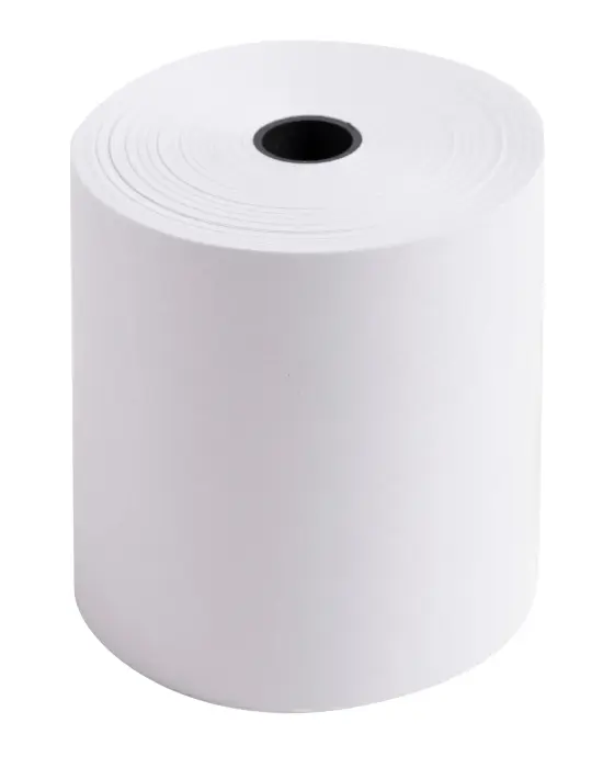 Bobine pour machine à calculer 74x70 mm - 1 pli offset extra-blanc 60g/m2 - Blanc