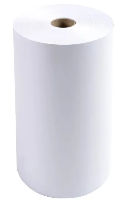 Bobine Télex 210x120 mm - 1 pli offset extra-blanc 60g/m2. - Blanc