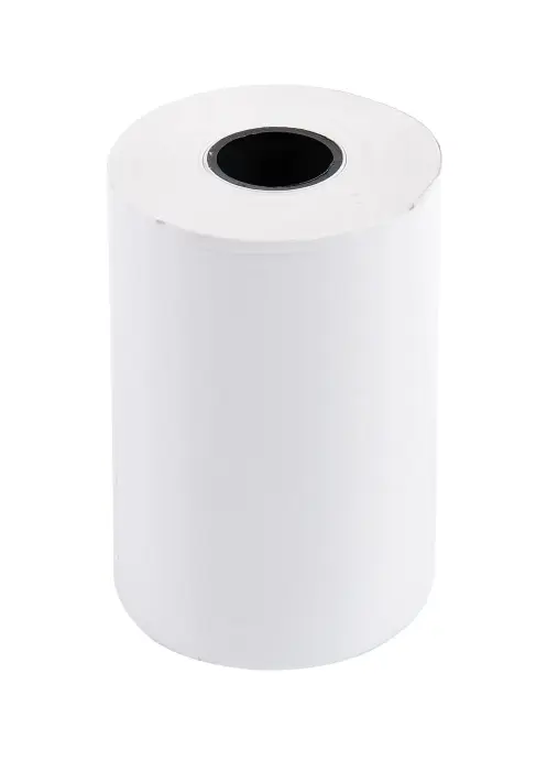 Bobine pour tickets de carte bancaire 57x40mm - 18m - 1 pli thermique 55g/m2 - Blanc