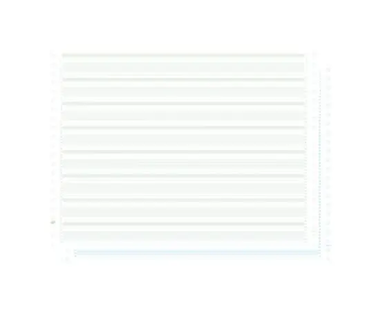"1000 feuilles de listing autocopiant zoné vert/bleu 380x11"" 2plis Bandes Caroll Non Détachables" - Vert