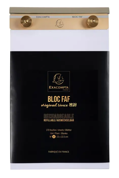 BLOC FAF COMPLET 21/13,5 N° 4 UNI - Blanc