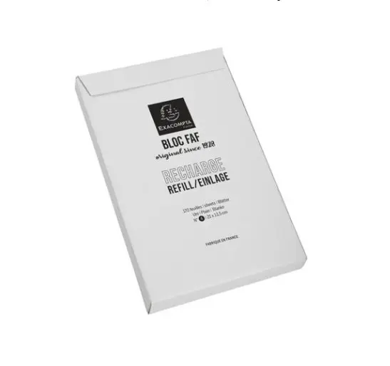 RECHARGE FAF n°4 21x13,5cm 170p. UNI - Blanc