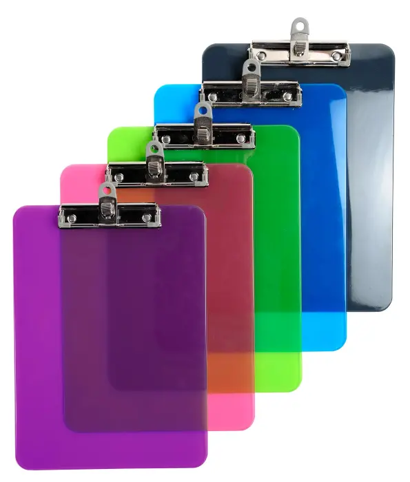 Porte-bloc Iderama - Format 22,5x31,5 cm pour A4 - Couleurs assorties