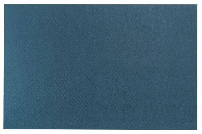 Sous-main en carton rigide OfficeByMe 57,5x37,5cm - Bleu canard