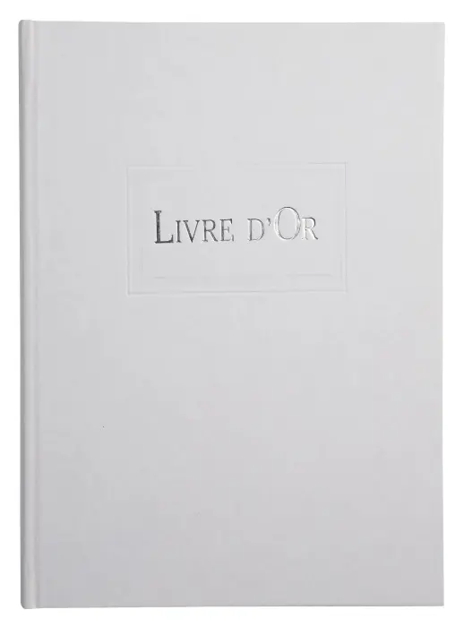 Livre d'or 1M 220x170 - Blanc