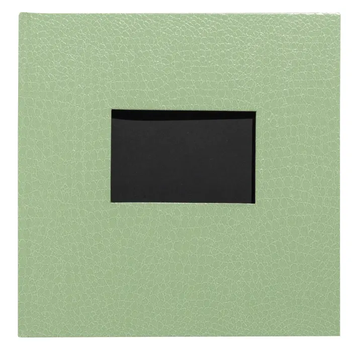 Album photos livre 30 pages noires Prestige - Vert turquoise