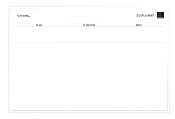 Planning magnétique To Do