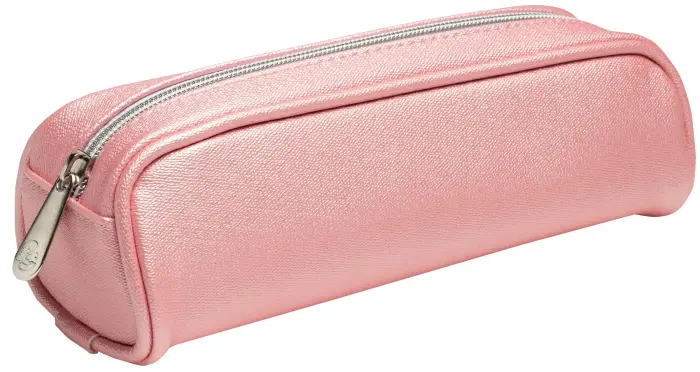 Trousse trapèze PU métallisé PERLE - Couleurs assorties - PROMO