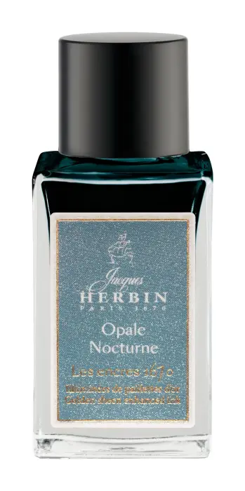 Encre 1670 à paillettes dorées 15ml - Opale nocturne - New