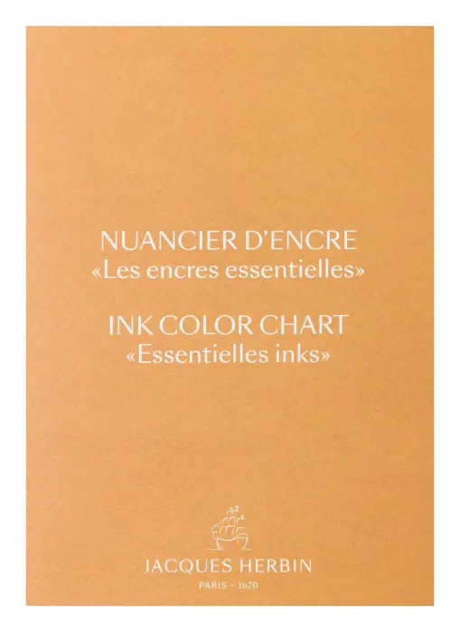 Nuancier 10 encres Jacques Herbin Prestige