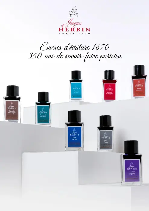 Affiche A3 Jherbin encres 1670 15ml