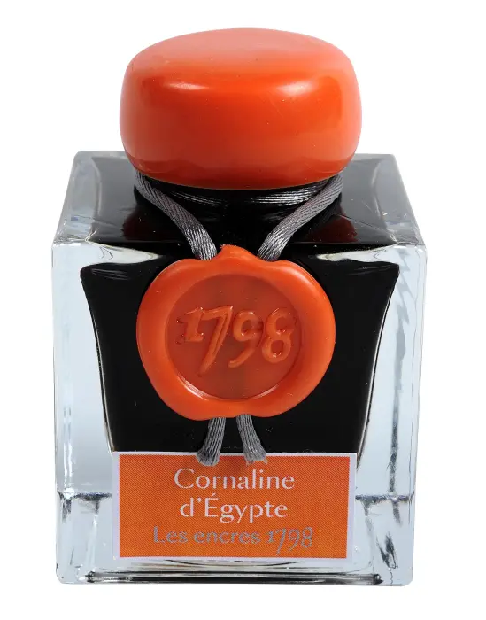 Encre 1798 à paillettes argentées - Cornaline d’Egypte