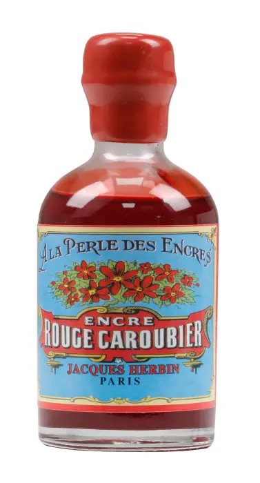 Flacon 100ML Jacques HERBIN - Rouge caroubier