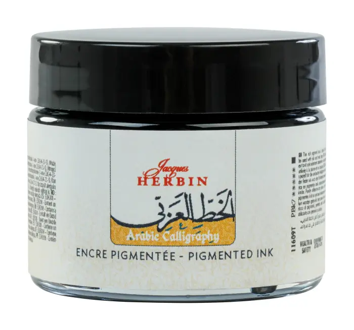 Encre de calligraphie arabe 40ml - noire - Noir