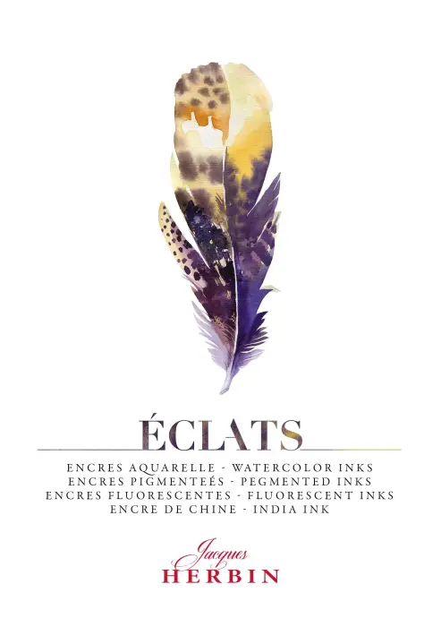 Nuancier Encres Eclats 70 couleurs