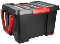 EDA Boîte de rangement STOCK'R, 120 litres, noir