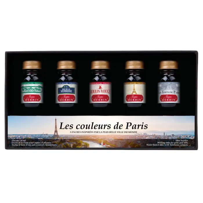 Bienvenue à Paris ! Nouvelle collection sur le thème de Paris, la ville où la maison Jacques HERBIN a vu le jour. - Assortis - New