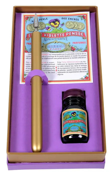 Coffret Perle noire - Violet