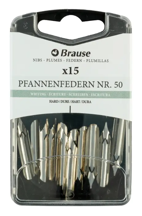 Boîte 15 plumes Pfannen