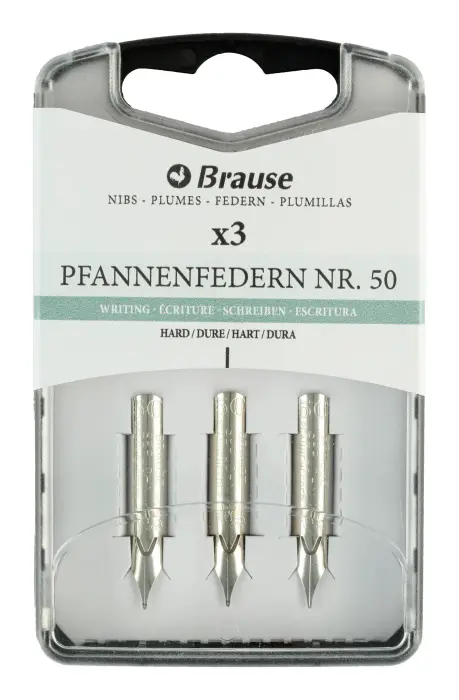 Boîte 3 plumes Pfannen