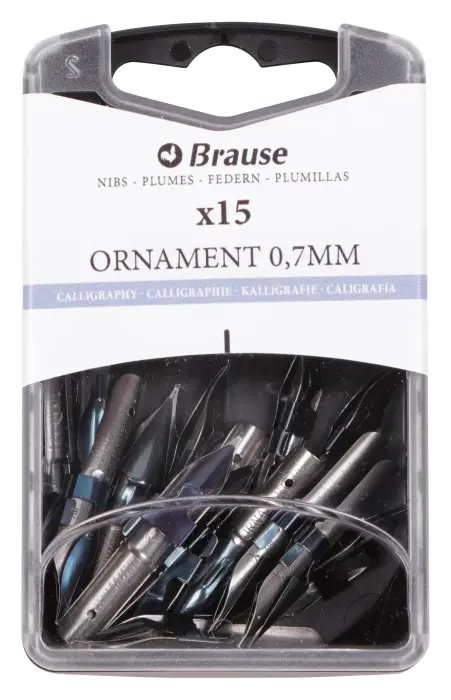 BOITE 15 PLUMES ORNAMENT