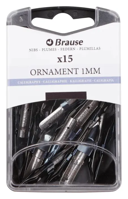 BOITE 15 PLUMES ORNAMENT