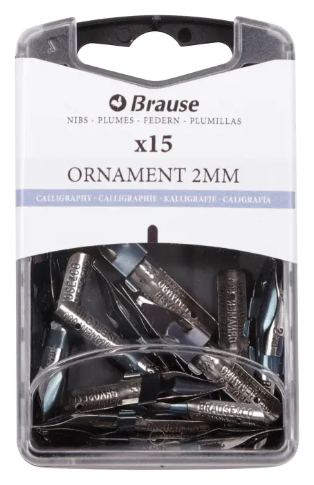 BOITE 15 PLUMES ORNAMENT