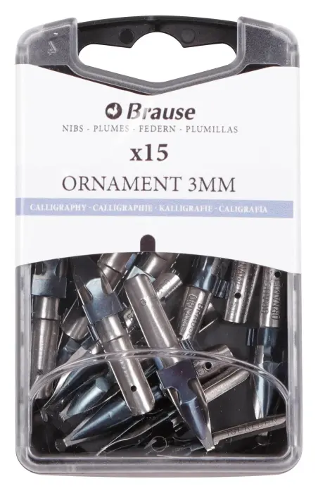 BOITE 15 PLUMES ORNAMENT