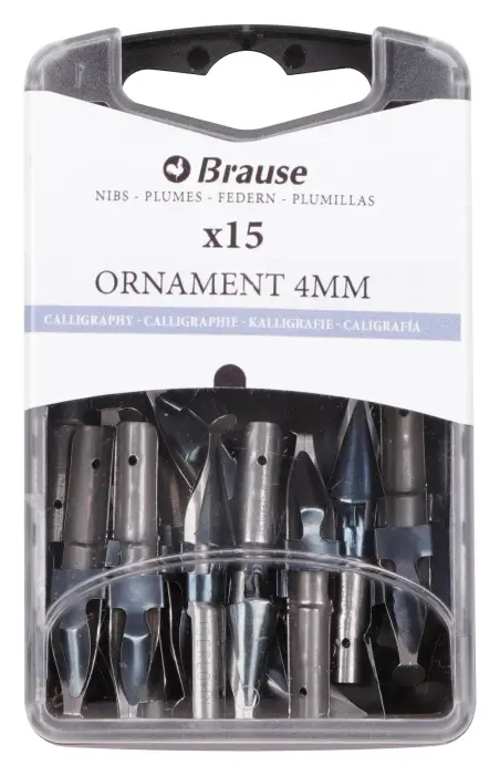 BOITE 15 PLUMES ORNAMENT