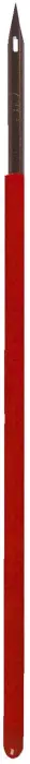 1 porte-plume avec plume de dessin 515B - rouge