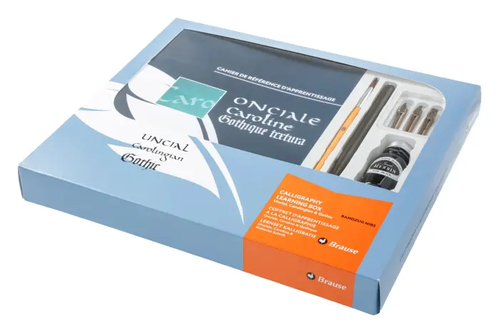 Coffret d'apprentissage à la calligraphie pour les débutants - Français
