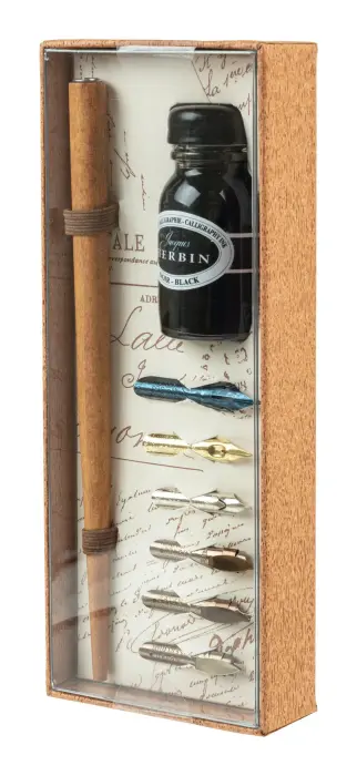 Petit coffret de calligraphie