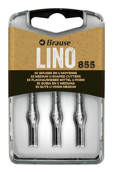 Boîte 3 Gouges en U moyenne (n°855) - New