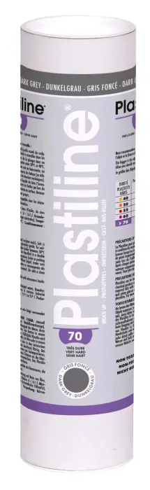 1 kg de plastiline dureté 70 - gris