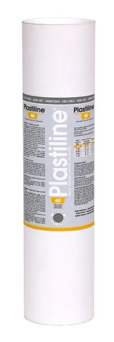 5 kg de plastiline dureté 40 - gris