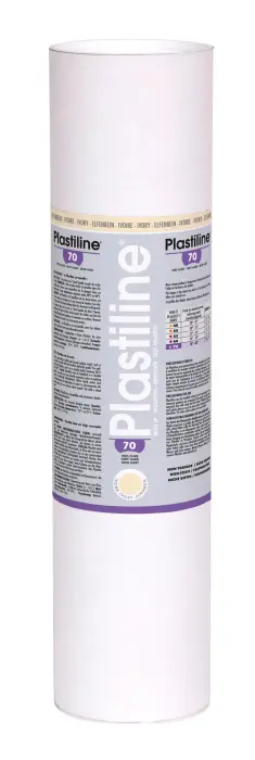 5 kg de plastiline dureté 70 - Ivoire