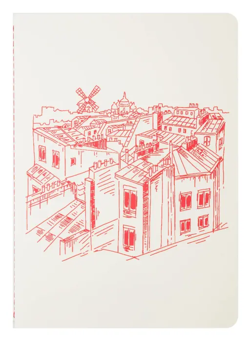 Cahier A5 ligné - Moulin Rouge® - 32 pages - Rouge