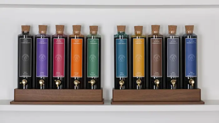 Bar à encres 10 couleurs - livré vide