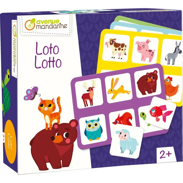 Loto, Animaux Familiers - Multicolore