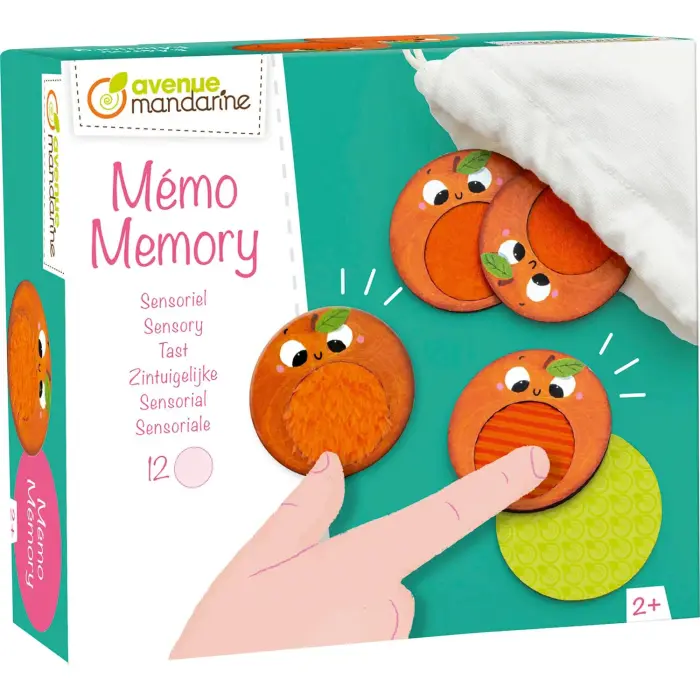 Mémory sensoriel - Multicolore