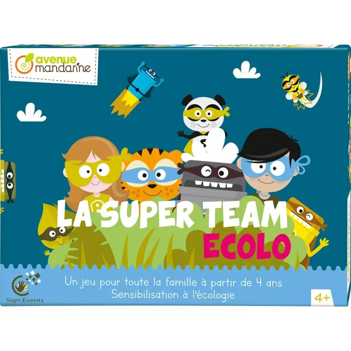 Jeu de plateau, Team Ecolo - Multicolore